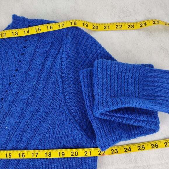 Mossimo Blue Cable Knit Sweater Dress – Women’s Plus Size XXL - Picture 9 of 11